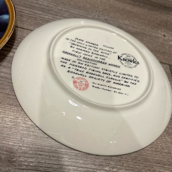 Norman Rockwell Lot of 8 Plates - Picture 14 of 15